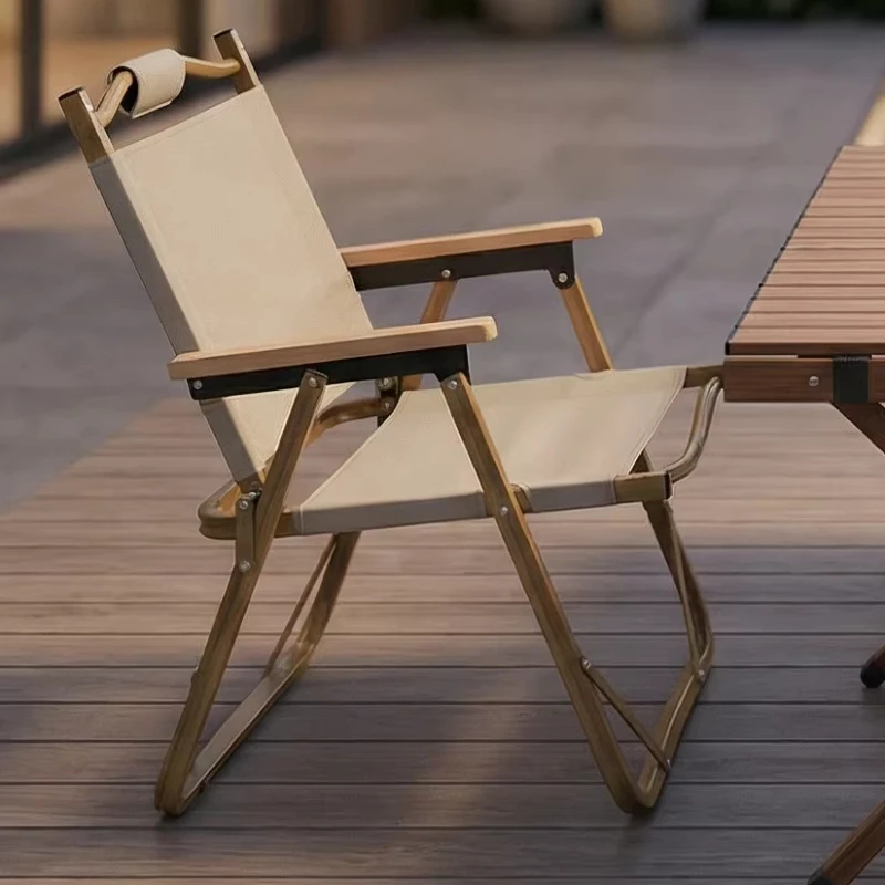

High Backrest Camping Chair Relaxing Armchair Camping Chair Lightweight Foldable Cadeira De Acampamento Sports Entertainment