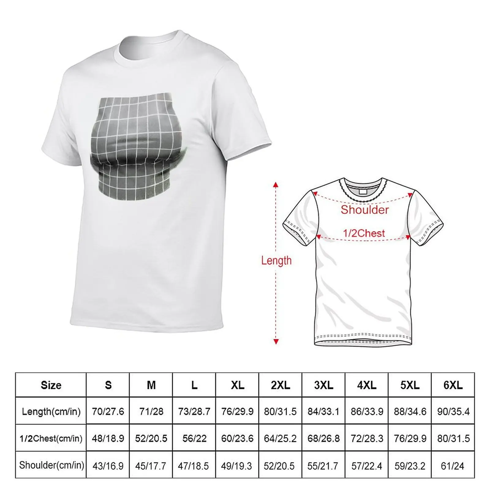 Boobs Optical Illusion funny T-Shirt Man t-shirt boys animal print funny t shirts men