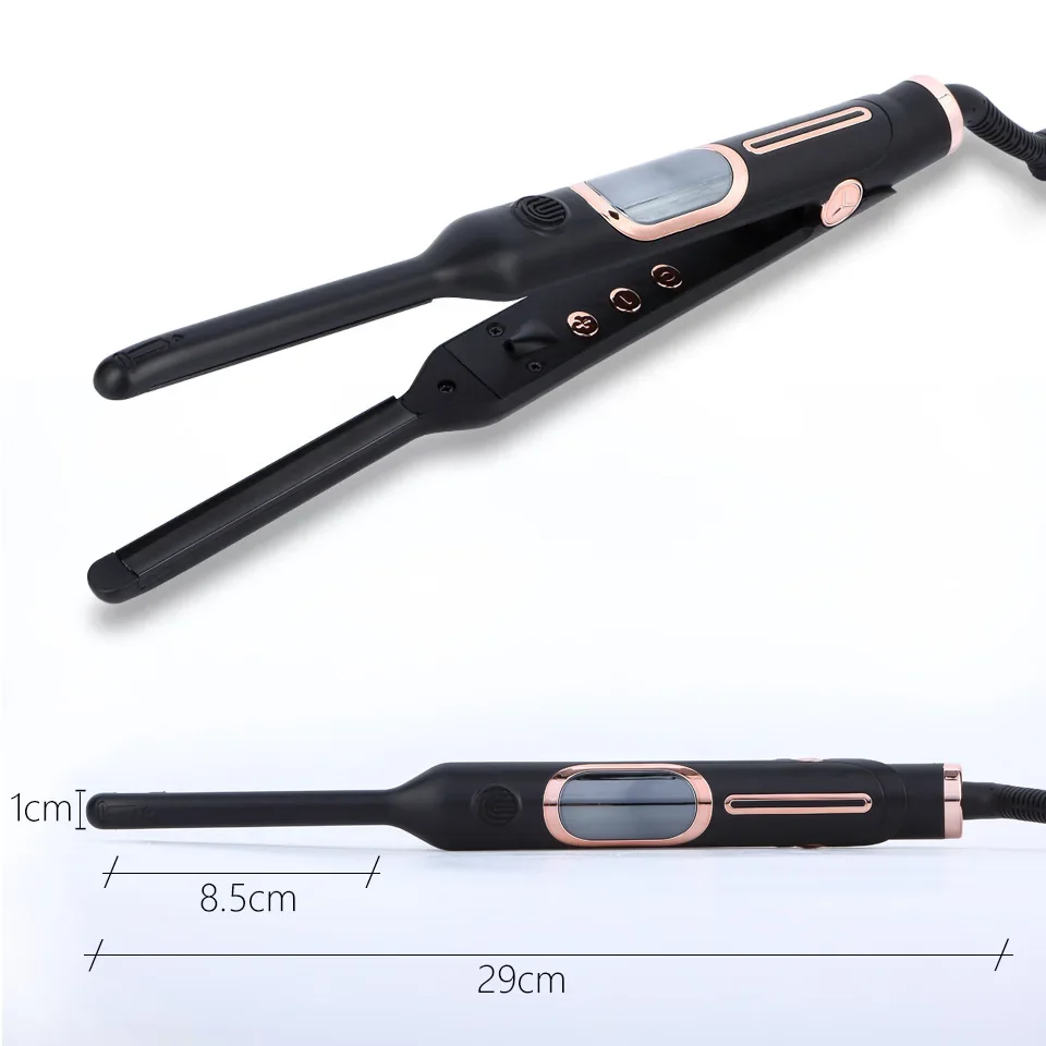 Best Seller Narrow Plate Hair Straightener Bangs Mini Hair Straightener Small Splint Dual-purpose Men Do Not Hurt Hair Portable