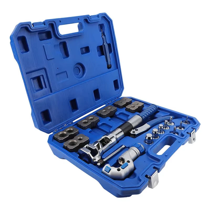 Kit di strumenti per svasatura e espansore per tubi idraulici universali 2 in 1 WK-400 per rame morbido HAVE 3/16 1/4 5/16 3/8 1/2 5/8 3/4 7/8 pollici