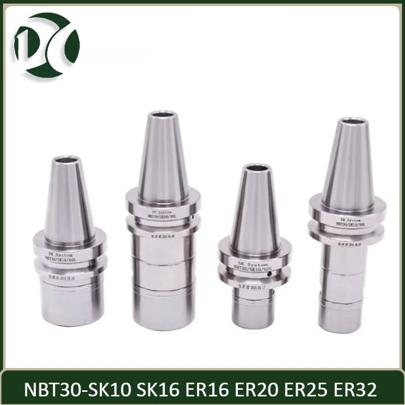 

DC1 ER16 ER20 ER25 ER32 High Precision 0.002mm Spring Collet NBT30 tool holder Engraving Machine Spindle CNC Machining Center