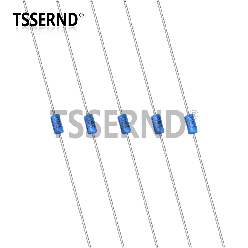 DIP Diodo Gatilho Diodos, DB-3, DB-4, DO-35, DO-204AH, DB3, DB4, 100pcs