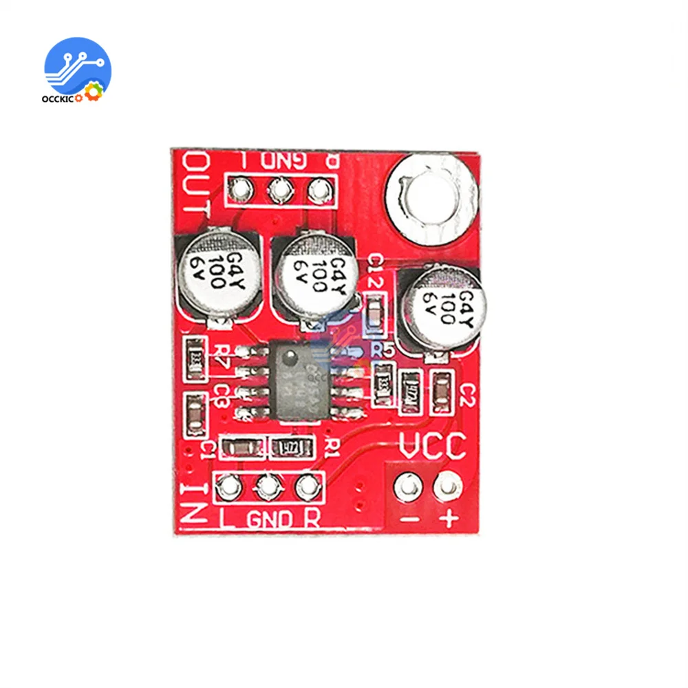 LM4881 Headphone Headset Amplifier Board Mini Audio Preamplifier Amplifiers 2.7-5.5V