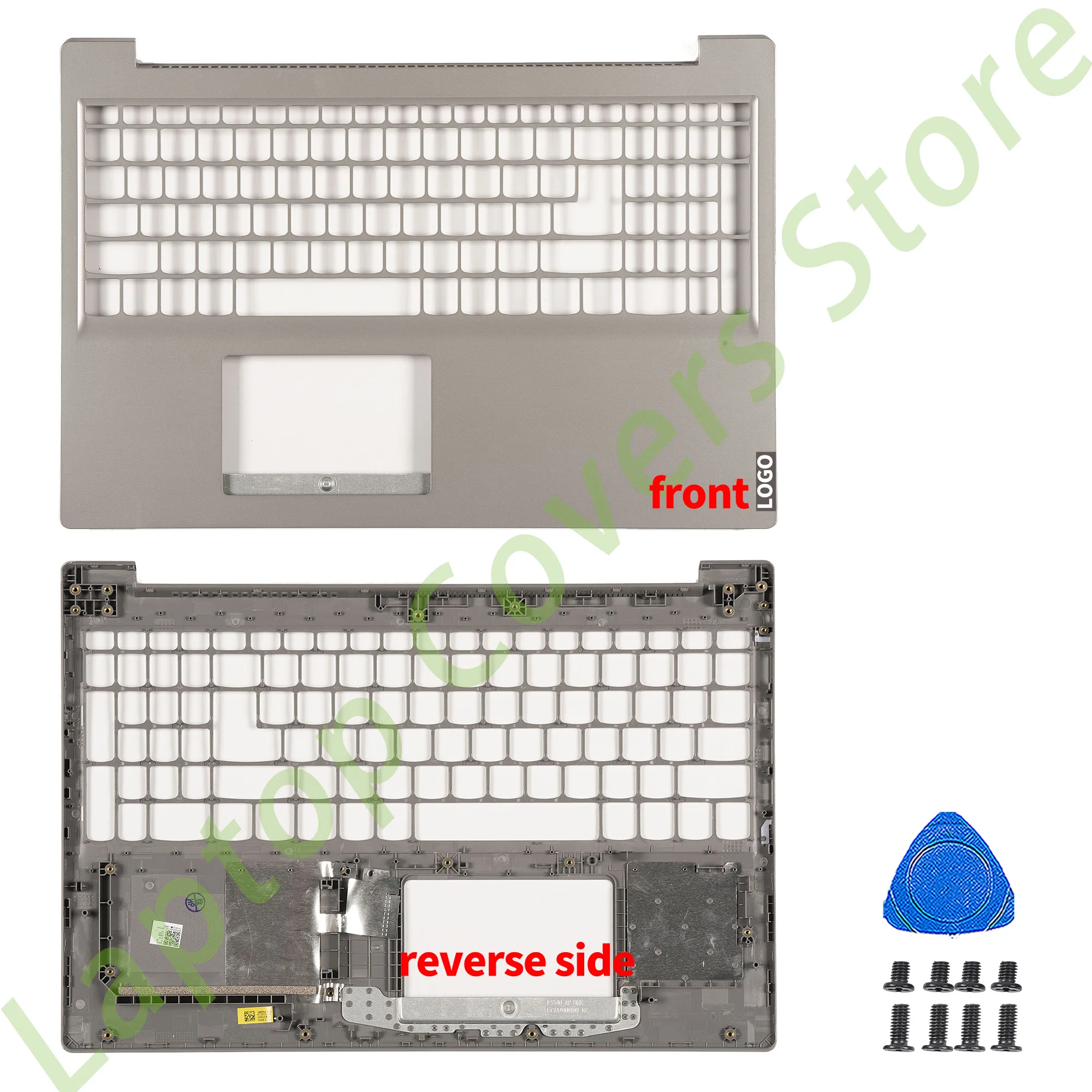 Imagem -04 - Caixa do Portátil para Ideapad Tampa Traseira Moldura Inferior Lcd S14515 340c-15 S145-15iwl S145-15iil S145-15api S145-15igm Case da