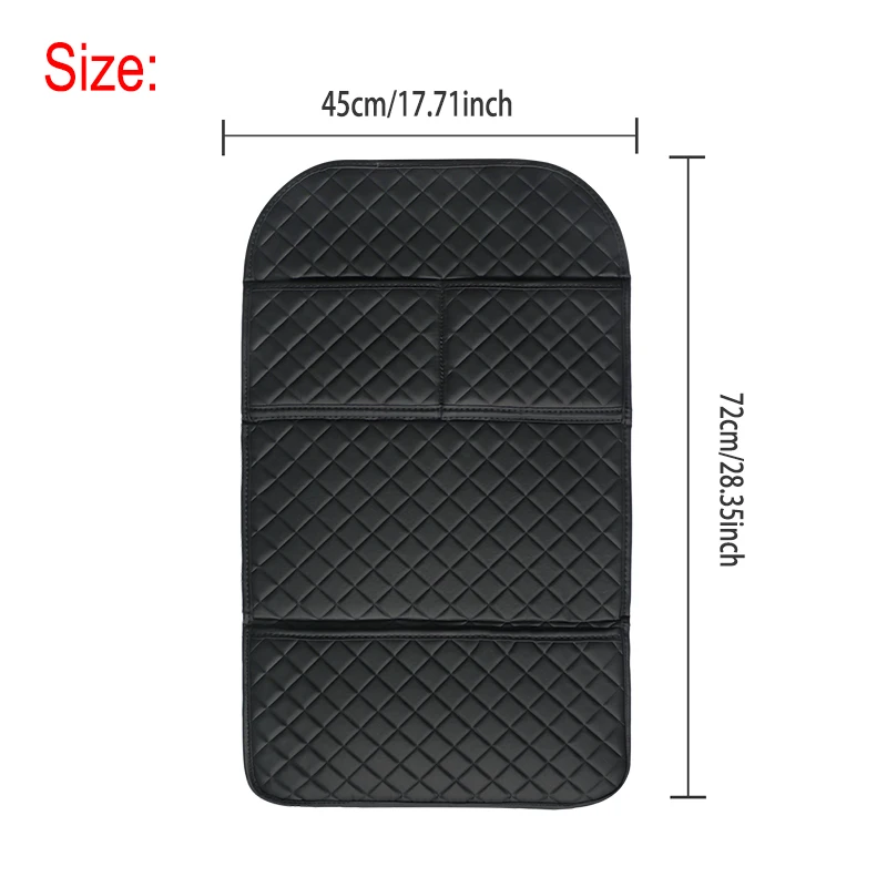 1PC Car Anti-Kick Mat Seat Back Protector For Children Kids Anti Kick Mud Dirt Pad Auto Anti Kick Mat Pad Car Interior Accessory