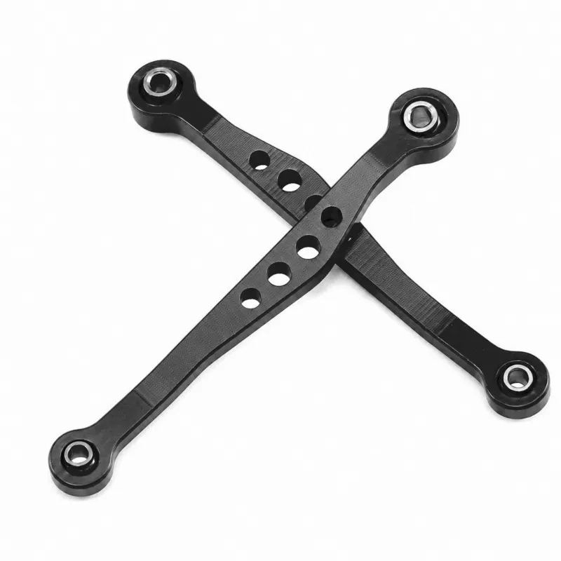 WOWFU-For TOYOTA Hilux RC Car 8PCS 1/16 Scale Metal Fixed Link Rod Replacement Parts For WPL C64 Upgraded Accessories