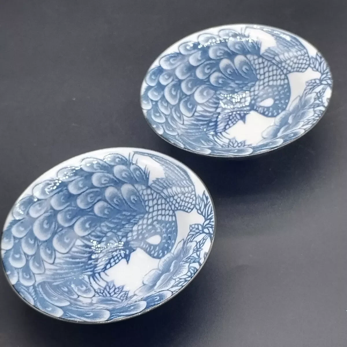 Pair/2PCS Wholesale Chinese Beautiful Porcelain Small Tea Cup