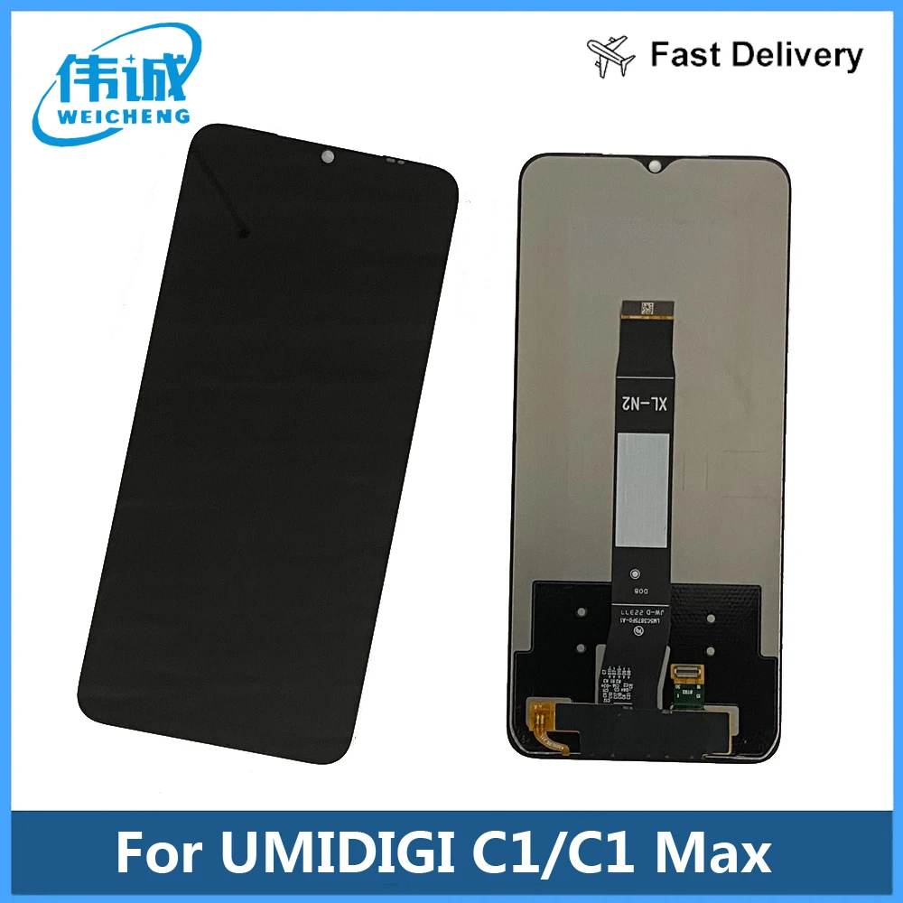 100% Tested For UMIDIGI C1 C1 MAX LCD Display Touch Screen Assembly LCD Sensor For Umidigi C1 MAX LCD Display Replacement