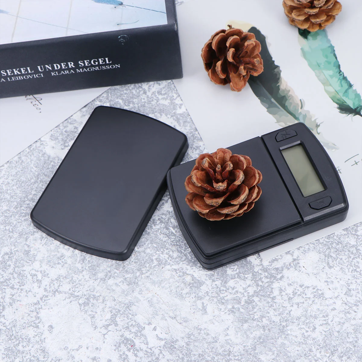 Pocket Mini Digital Weight Scale 500g/01g Precision Jewelry Scale (without Batteries) mini weight scale