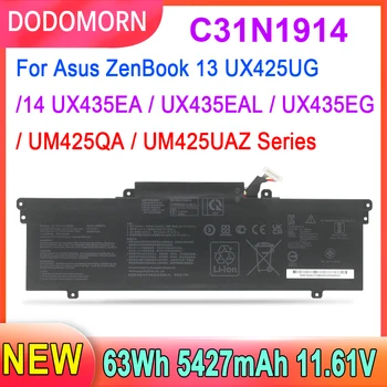 DODOMORN C31N1914 batteria per Laptop per Asus ZenBook 14 UX435EA UX435EG UM425QA UM425UAZ Ultralight UX435EAL 13 UX425UG 63Wh