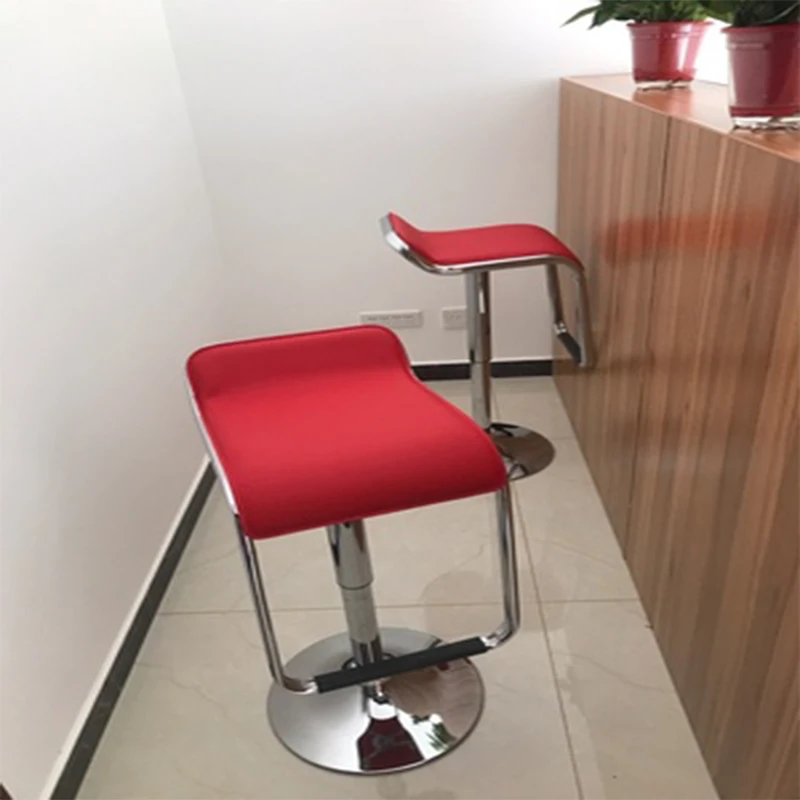 Fashion Bar Chair Lift Bar Chair Soft Surface Multi-function Chair Bar Stool Front Desk Chair Business Hall Chair Counter Chair