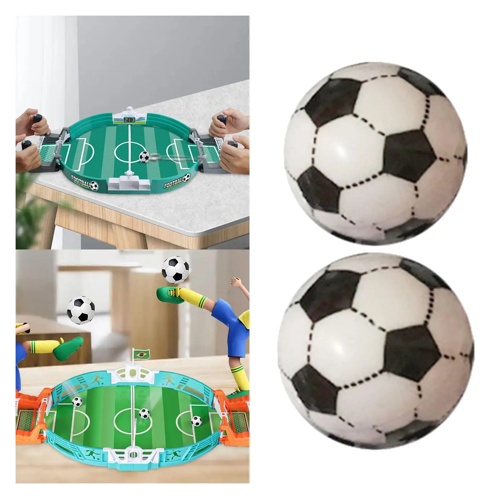 

Mini Table Football Replacement Tabletop Game Balls for Standard Foosball Tables
