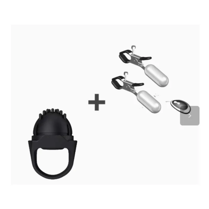 Conversion Remote Control Finger Cover 10 Frequency Vibration Ring Jumping Egg G Point Stimulation Fun Lock Essence Ring