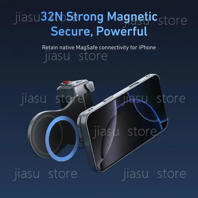 Magnetic Master Grip Kit for I P hone 17 Pro ProMax Phone Camera Grip Standard Kit Graphene Cooling Case Handle Holder