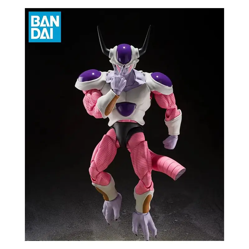 Original Bandai S.H.Figuarts Frieza Second Form Dragon Ball In Stock Anime Action Collection Figures Model Toys