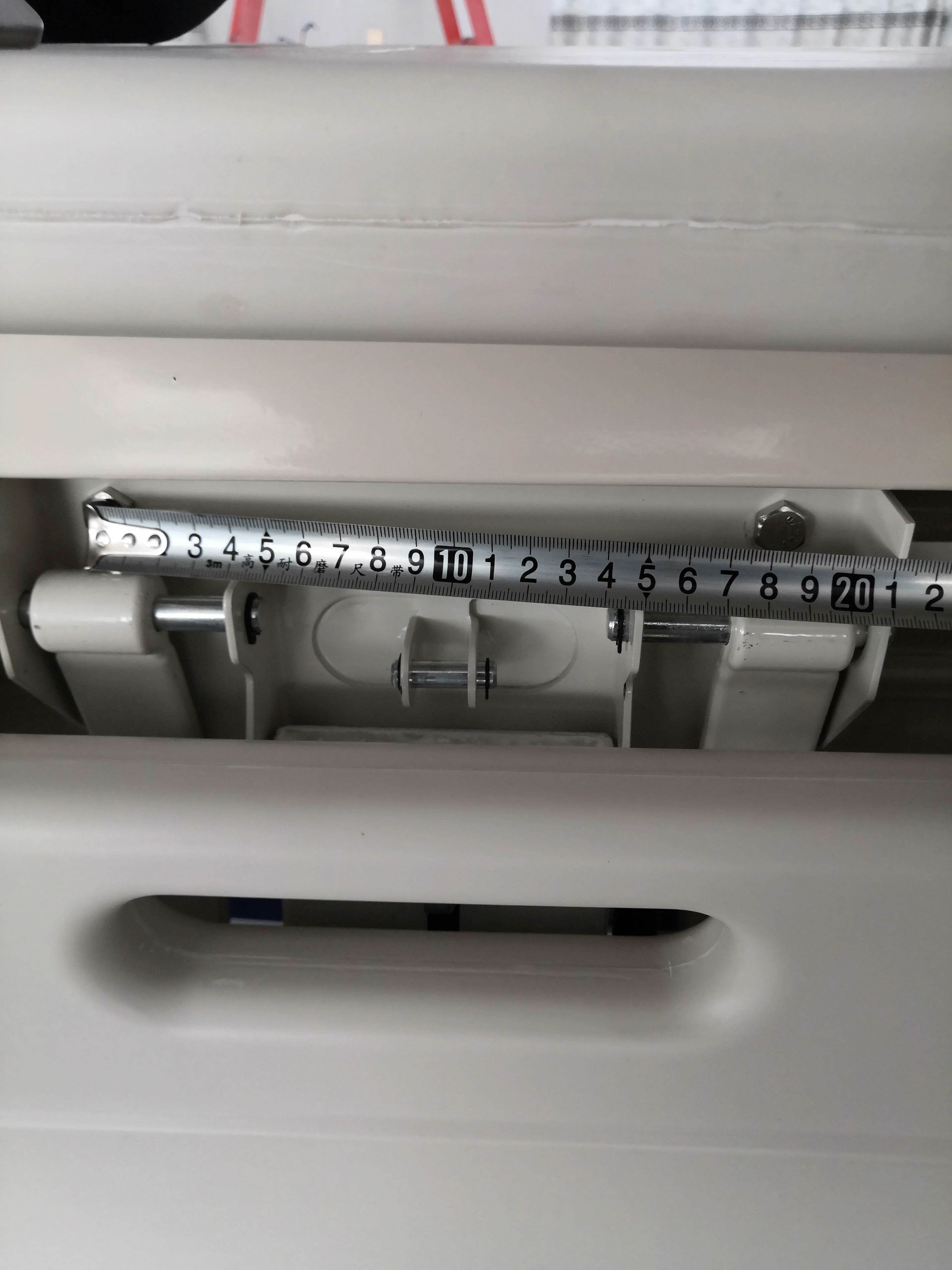 Wear-resistant ABS Bed Rail Mechanism, Replacement Guardrail Lifter for Medical Transfer Cart