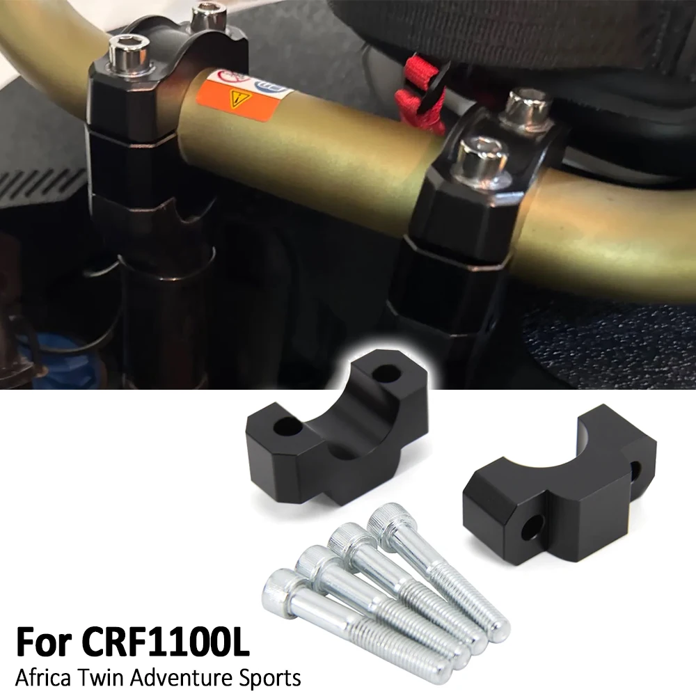 

For HONDA CRF1100L CRF 1100 L Africa Twin Adventure Sports 2020-2024 Motorcycle Handle Bar Riser Clamp Extend Handlebar