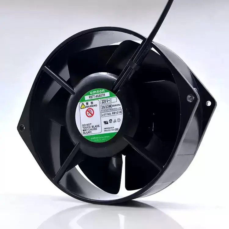 For OMRON R87T-A6A07H AC 220V 50/60Hz 17055 170*55mm 2-Wire Dual Ball Bearing Metal Welder Inverter Chassis Case Cooling Fans