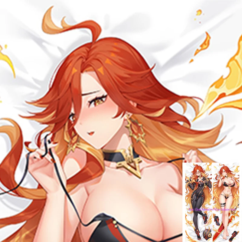 

Dakimakura Anime Mavuika Double-sided Print Life-size Body Game Pillow Cover Bedding Gifts