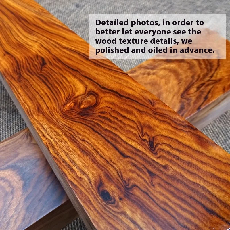 خشب الورد الأفريقي عالي الكثافة مصنوع يدويًا مواد نحت الخشب الصلب الحلي اليدوية صنع أنماط الخشب الجميلة