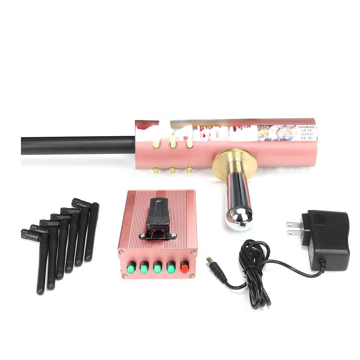 The remote underground metal prospecting instrument is available in a variety of colors