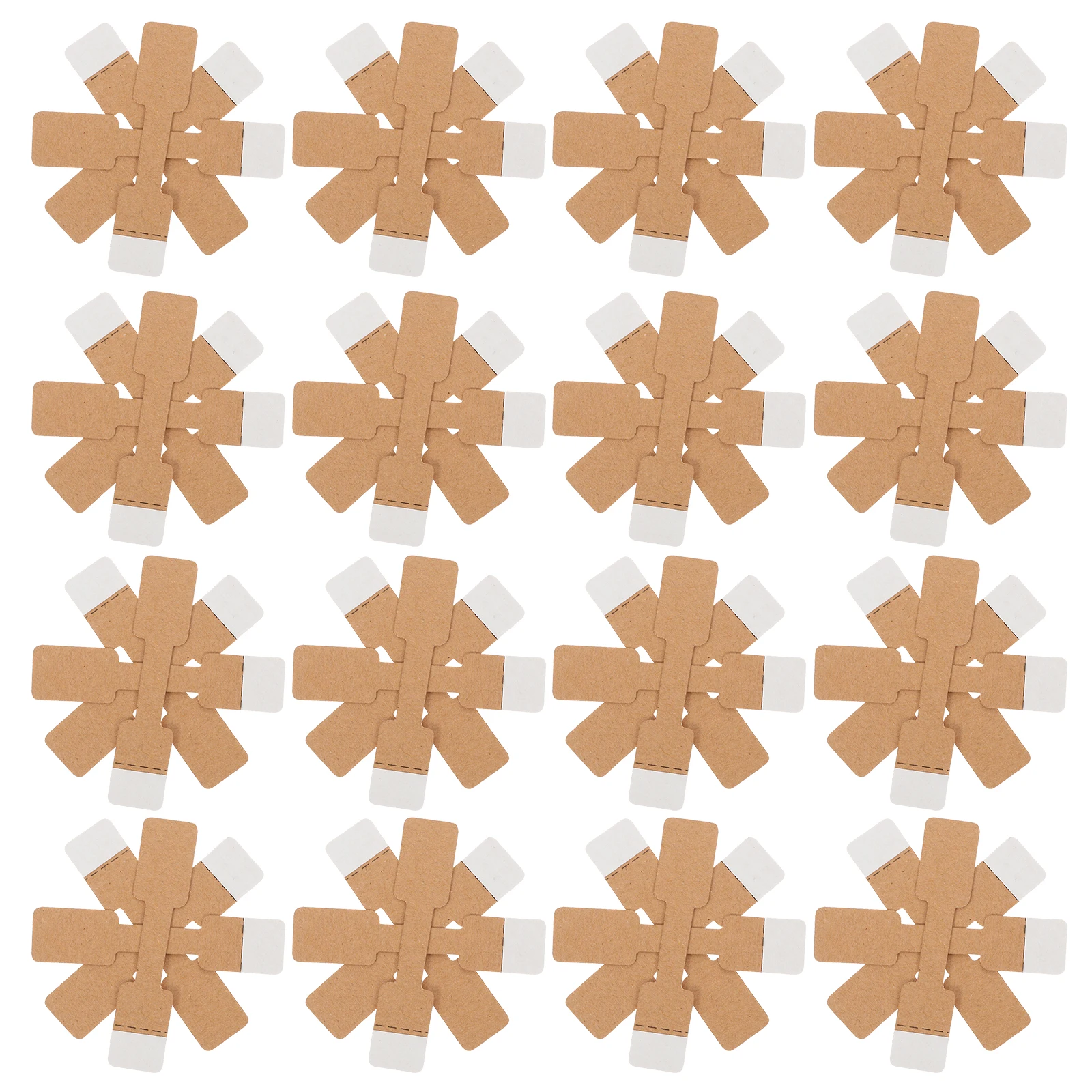 

500pcs Bracelet Labels Jewelry Labels Adhesive Rings Tags Writable Label Stickers For Earrings Necklaces Inventory Management