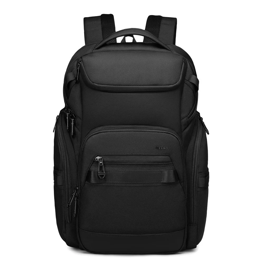 SR-Sac d'affaires multifonctionnel pour homme, grande capacité, étanche, ordinateur portable 15.6 ", voyage en plein air