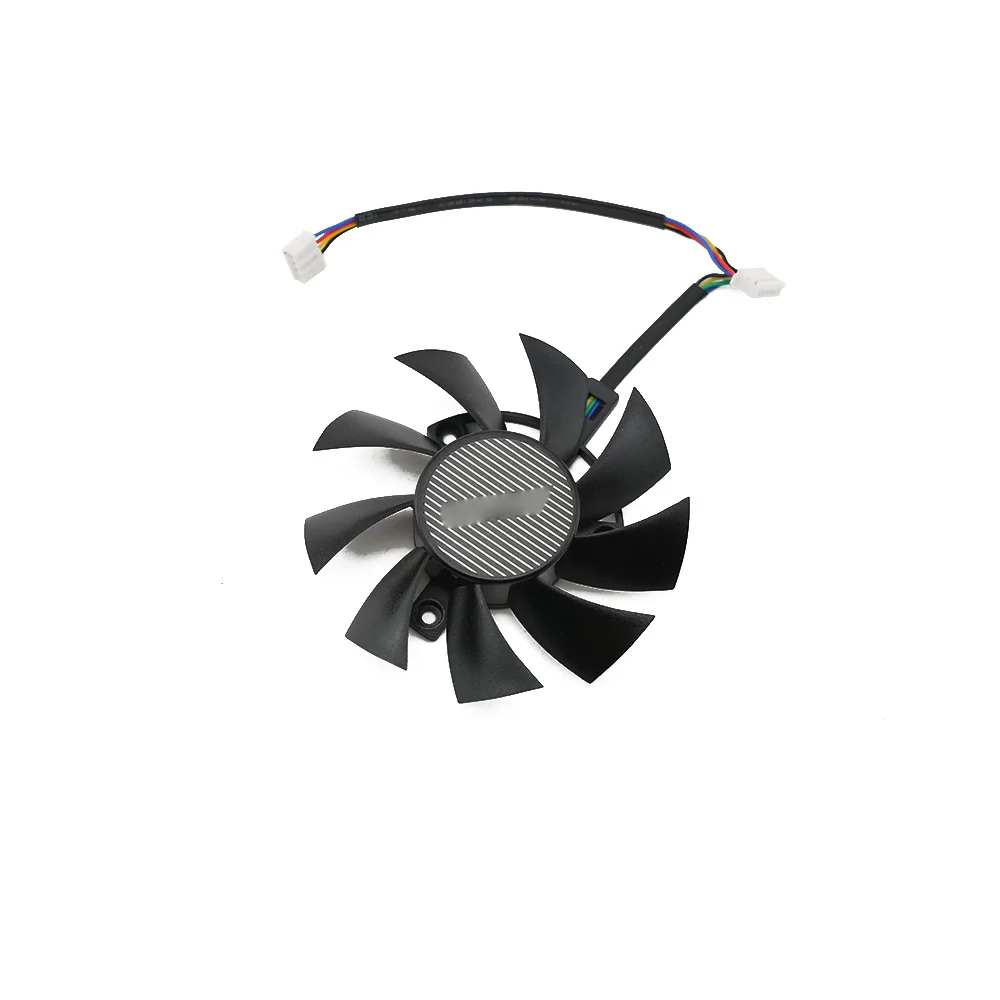 75MM 7Pin FD8015U12D GTX1660 RX5700 RX5700XT for ASUS GTX 1660Ti 1660super RX 5700 XT TUF X3 OC Graphics Cooling Fan