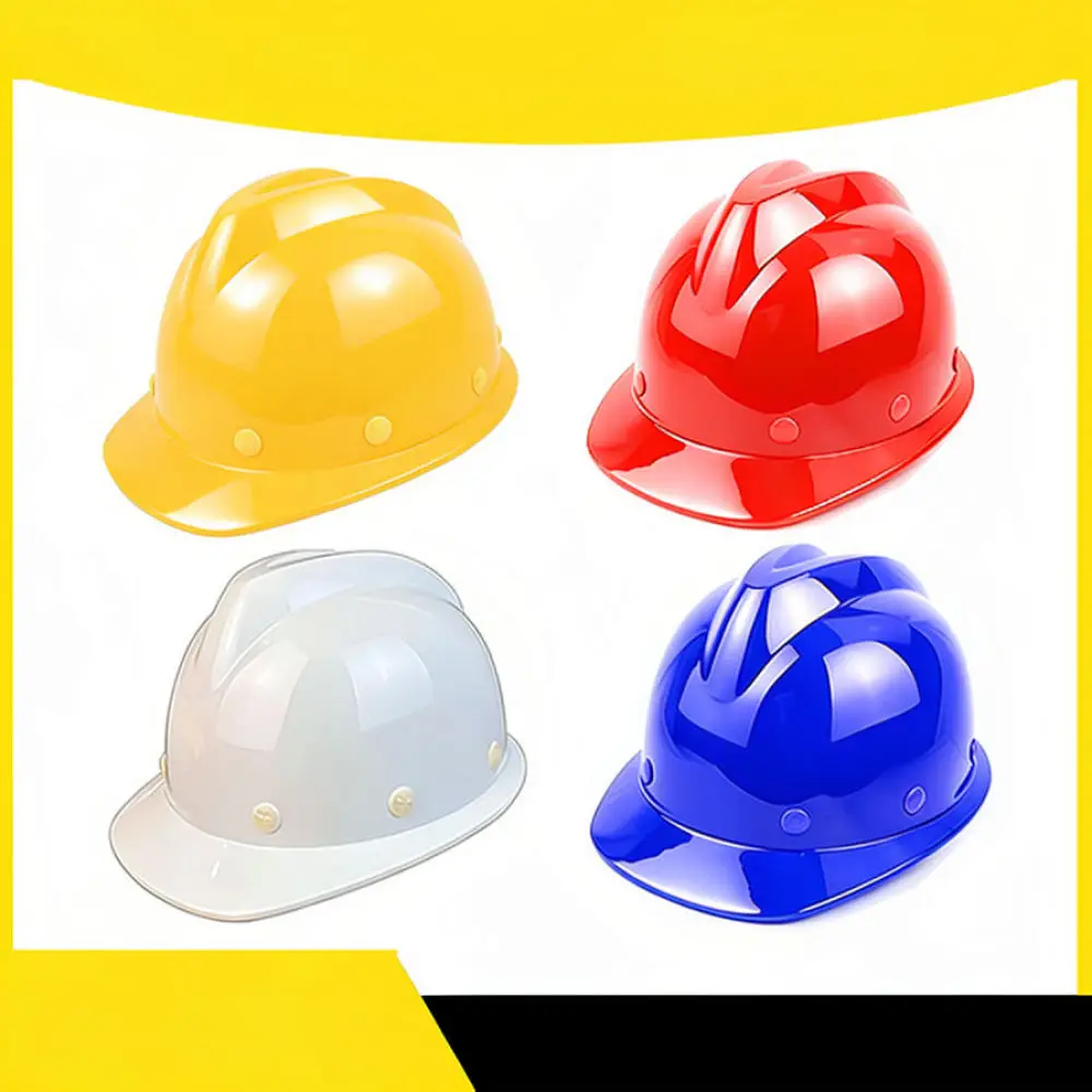 Construction Protective Safety Helmet ABS Hard Hat Ventilation Design V Style Labor Supply Gear Industrial Cap