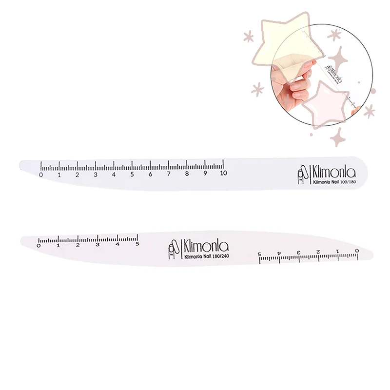 5 peças lixa de unha de lixa de madeira 100/180 180/240 ferramentas profissionais de folhas de salgueiro