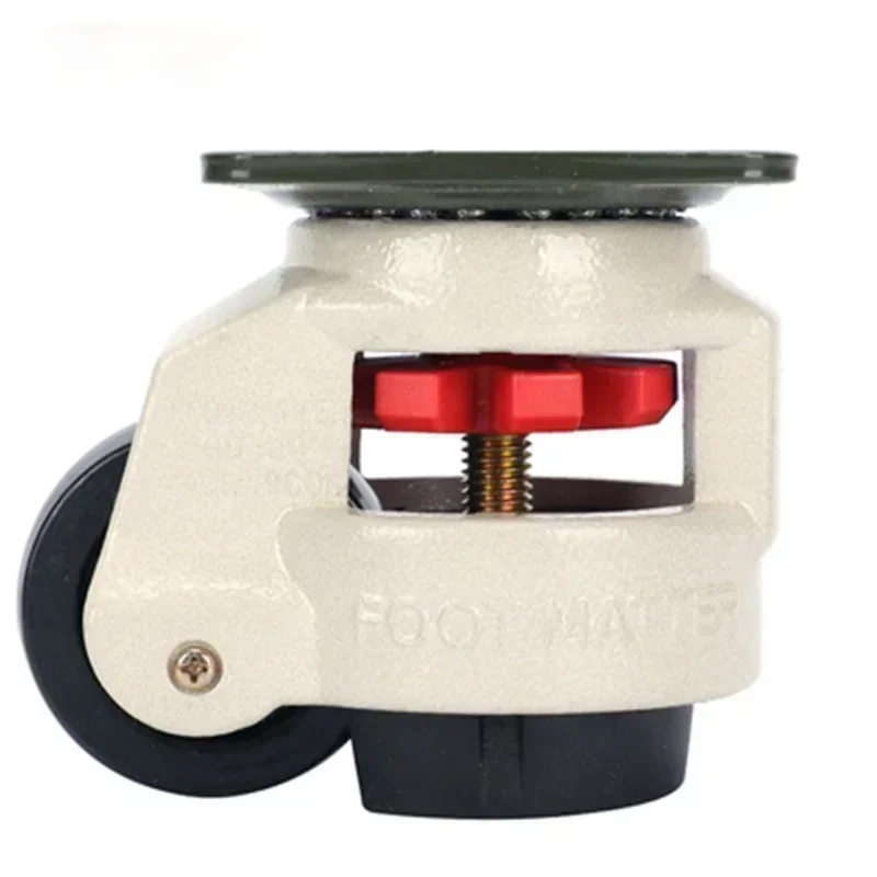 GD-40F/60F/80F LOAD 500KG,Level Adjustable Foma Wheel Adjustment Casters,Flat Support Heavy Duty Lndustrial Casters