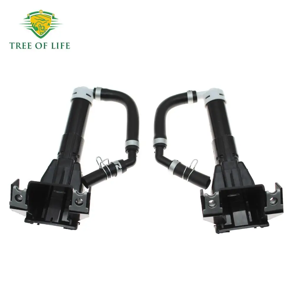 For Mitsubishi Outlander XL 2010 2011 2012 2013 Front Left/Right Bumper Headlight Washer Nozzle Headlamp  Cleaning Actuator