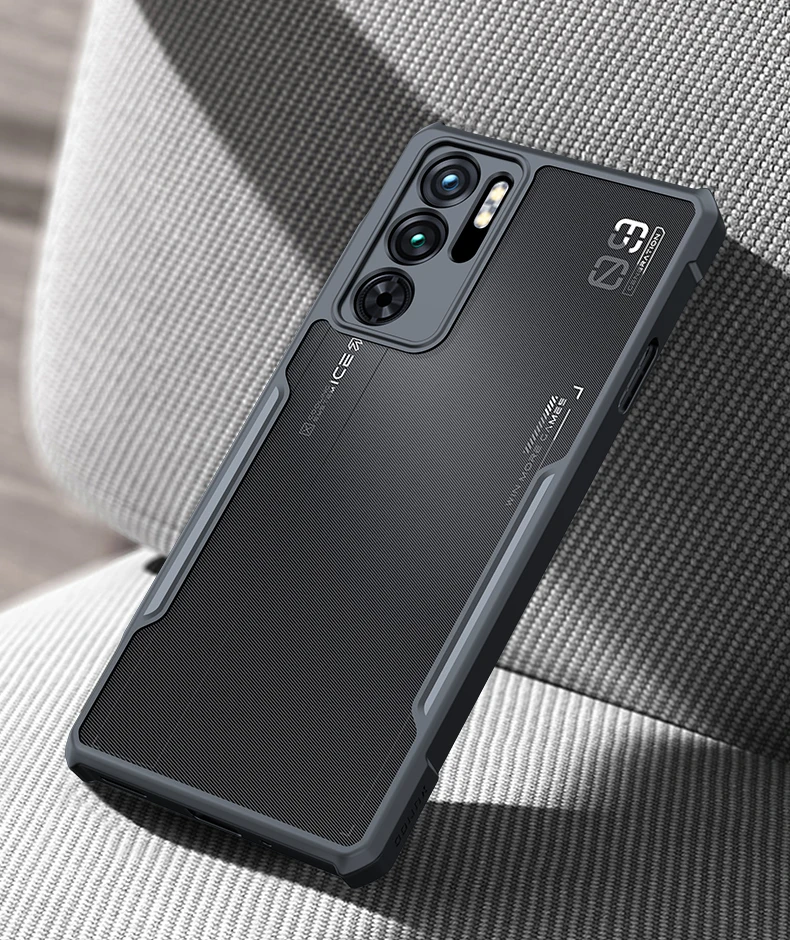 Xundd Schutzhülle für Nubia Red Magic 11 Pro, Red Magic 11 Pro Plus, stoßfeste Airbag-Hülle, Kameraschutz, transparente Rückseite mit Streifen – Detail 15