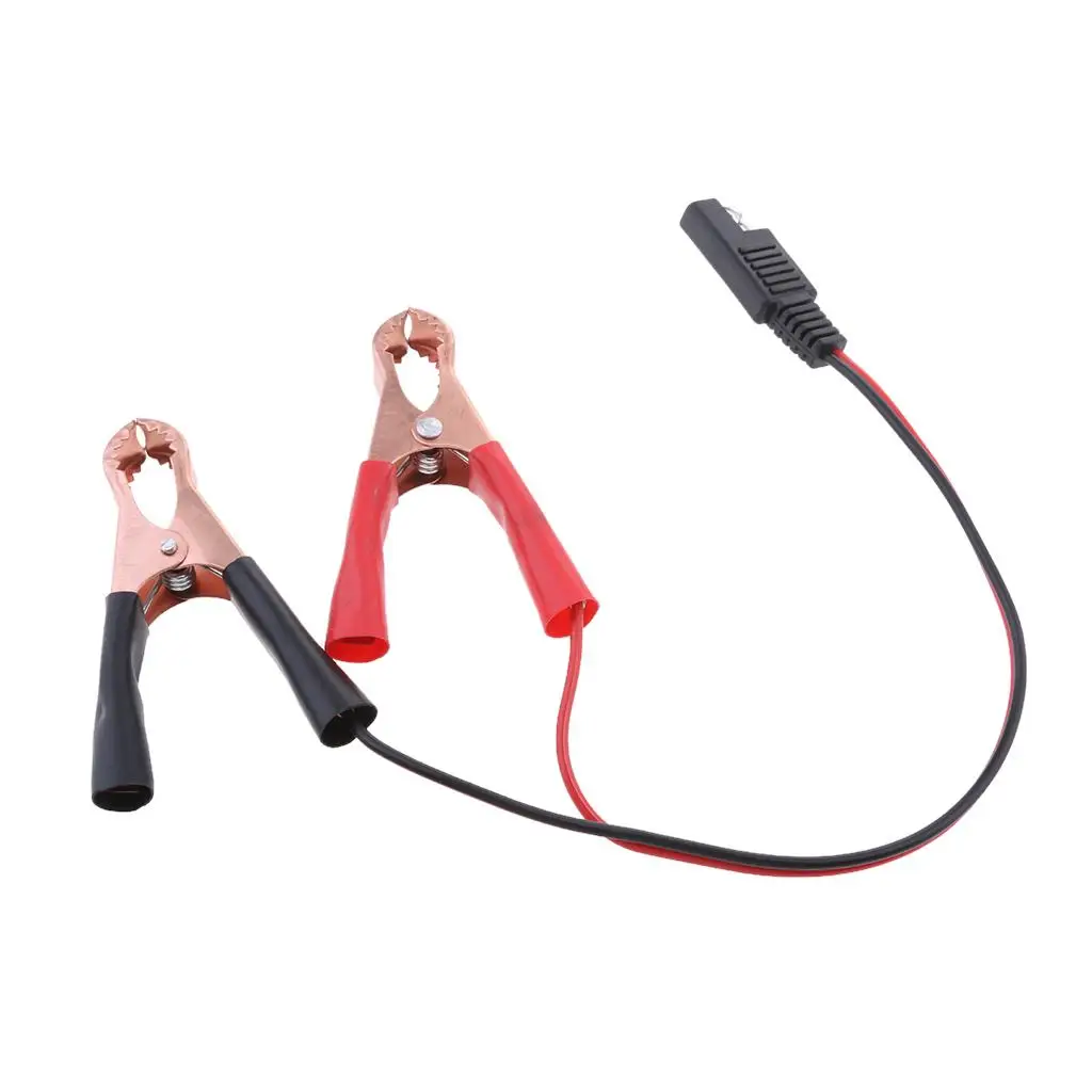 SAE to Alligator Clip Adapter Cable High Quality Power Charger Cord for Battery Replacement Type RC Kit Solar Panel