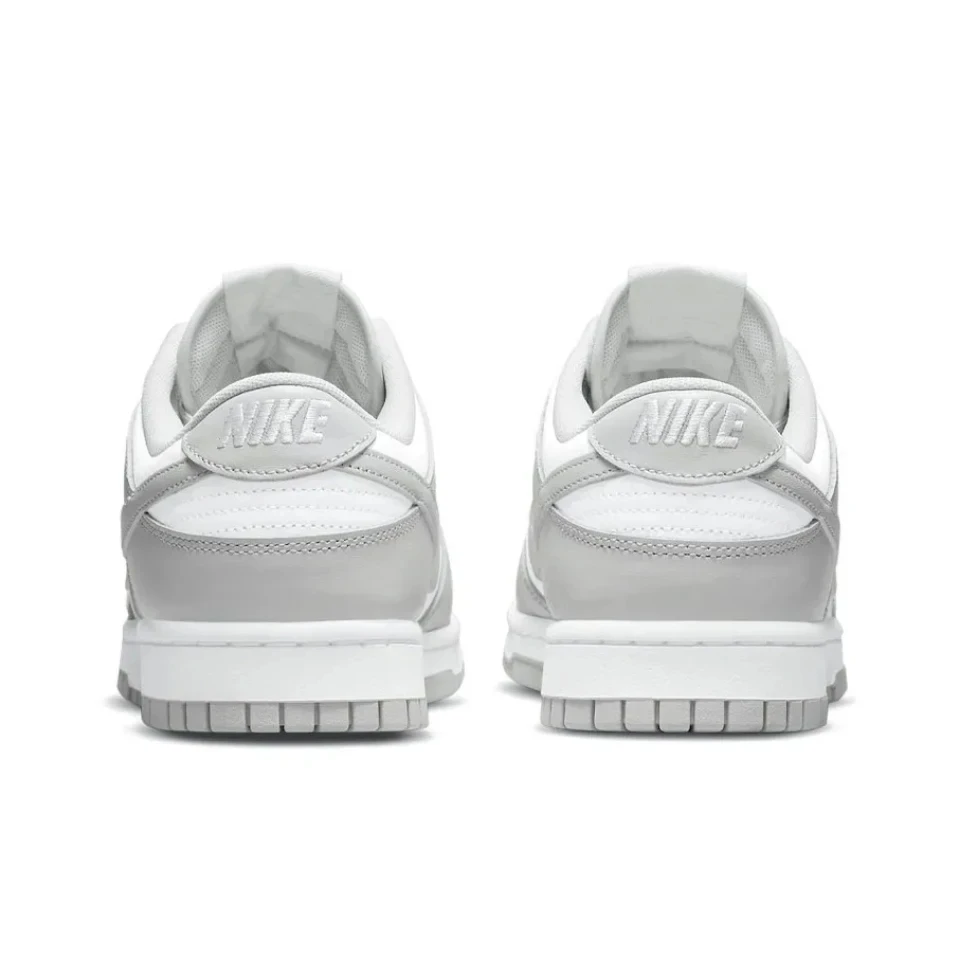 Nike Dunk Low Men Women Skateboarding Shoes Classic Unisex Sneakers Gray White