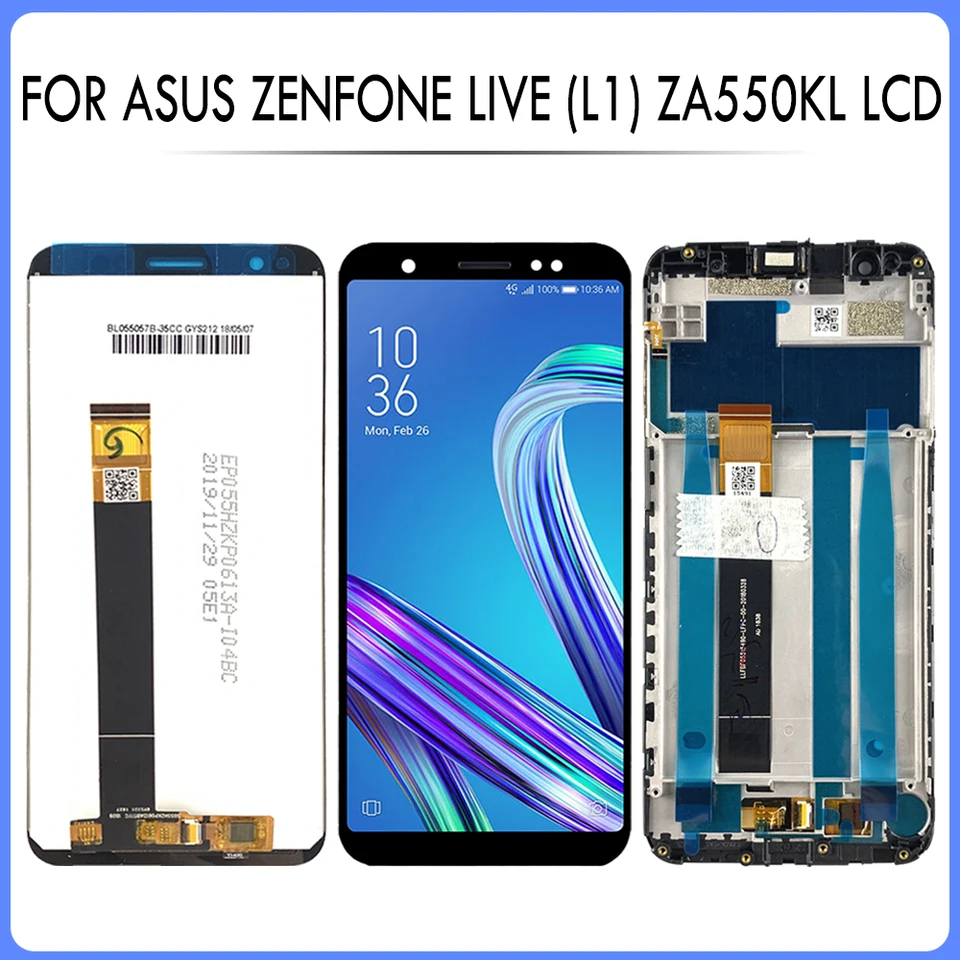 5.5 inches LCD display for Asus ZenFone Live L1 ZA550KL X00RD