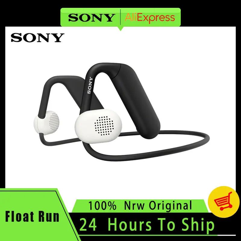 Sony Float Run Open Wireless Earphones Running fitness waterproof and sweat resistant neck hanging style Long Range WI-OE610