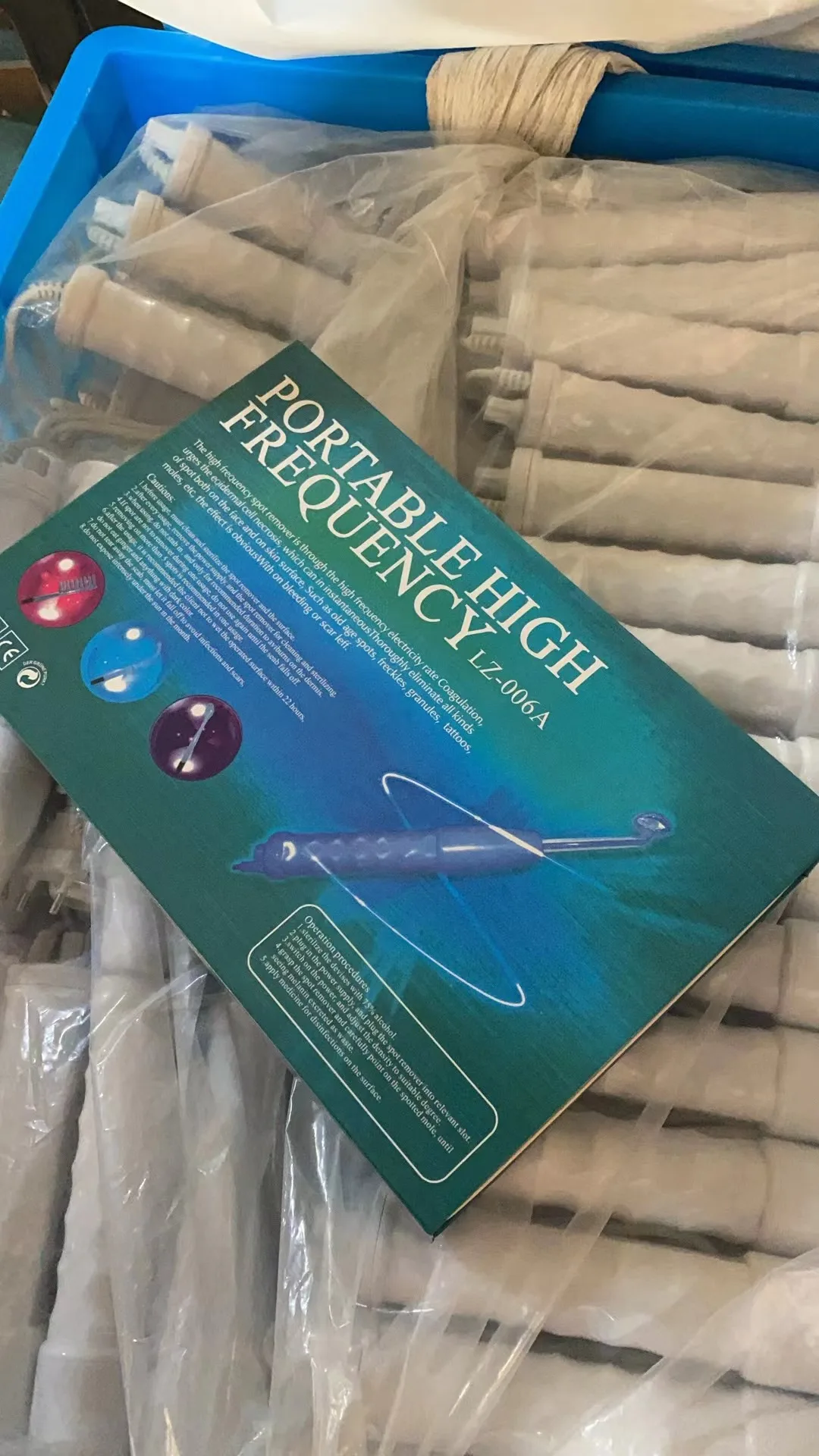 2025 أداة عصا عالية التردد آلة الوجه أدوات تجميل الوجه لعلاج حب الشباب #3