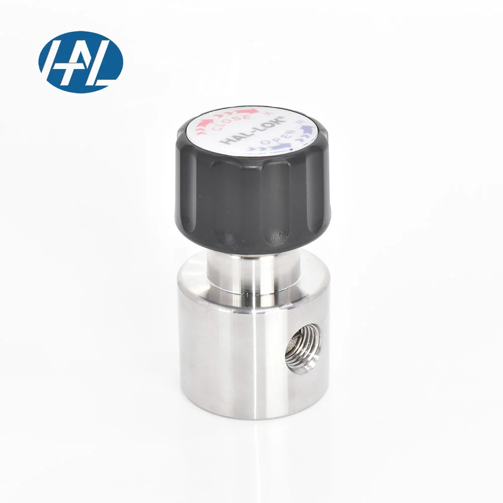 1/4 NPT Female Diaphragm Valve Stainless Steel SS316 Pneumatic Gas Control System