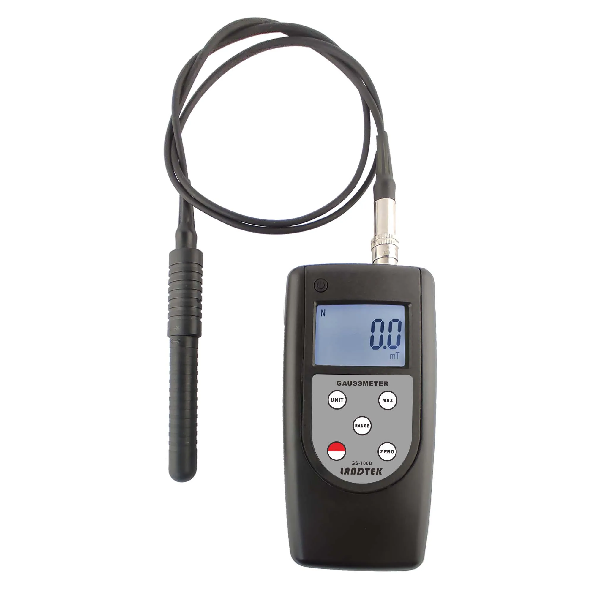 Digital Gauss meter GS-100D Slaometer 0mT~200mT~2000mT DC magnetic field radiation magnetic field remanence magnetic detector