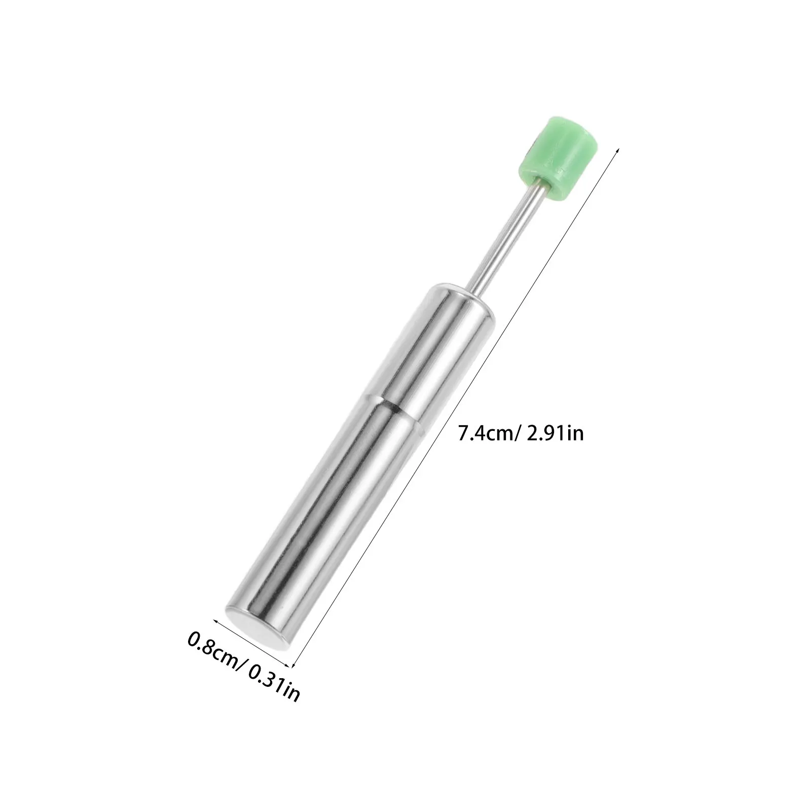 4Pcs Trash Can Damper Soft-Close Hydraulic Piston Replacement Quiet Closing Mechanism for Kitchen Stainless Steel Plastic