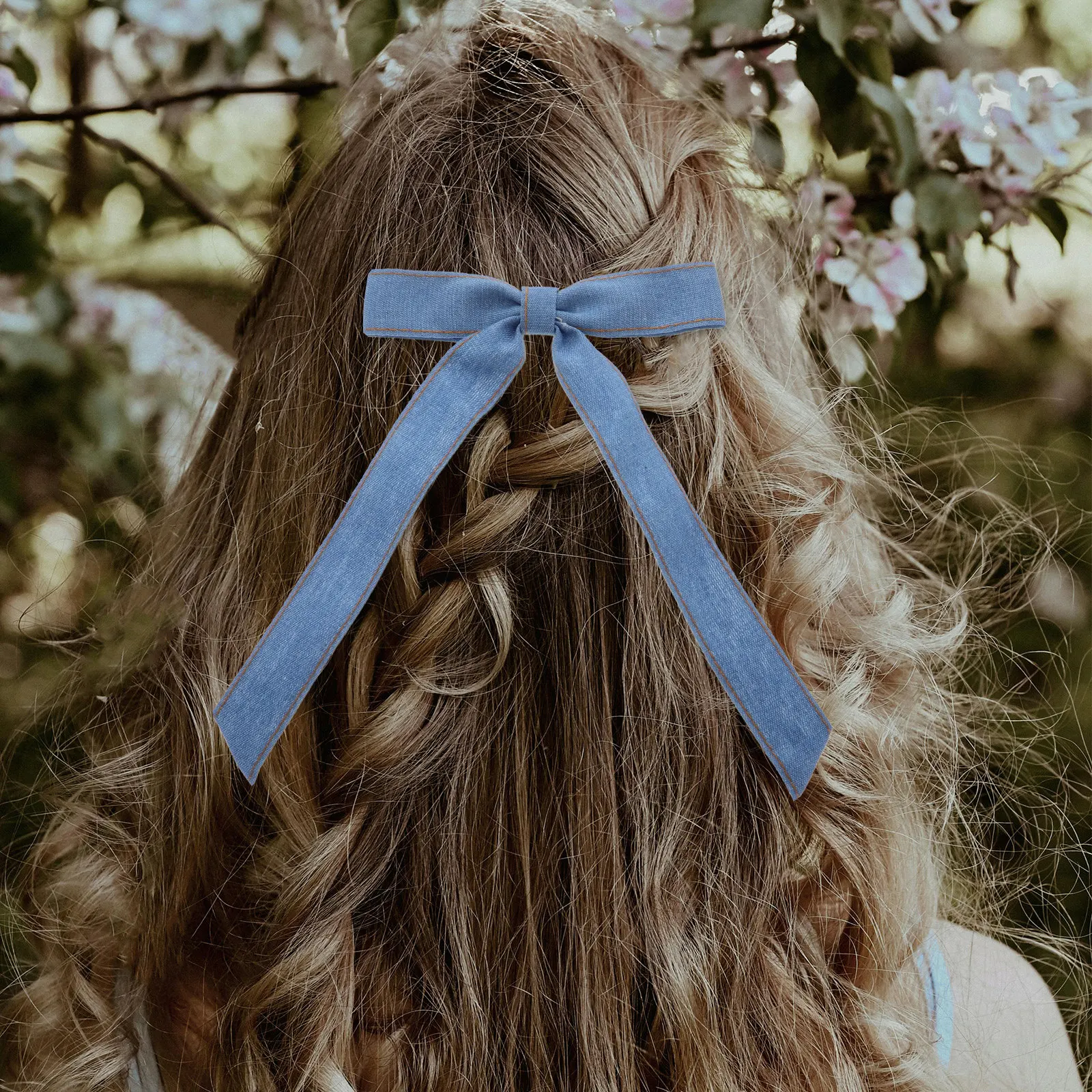 1Pair Vintage Bow Hair Clip Solid Color Duckbill Clip Retro Style Secure No Slip Hair Accessory for Women Party Daily