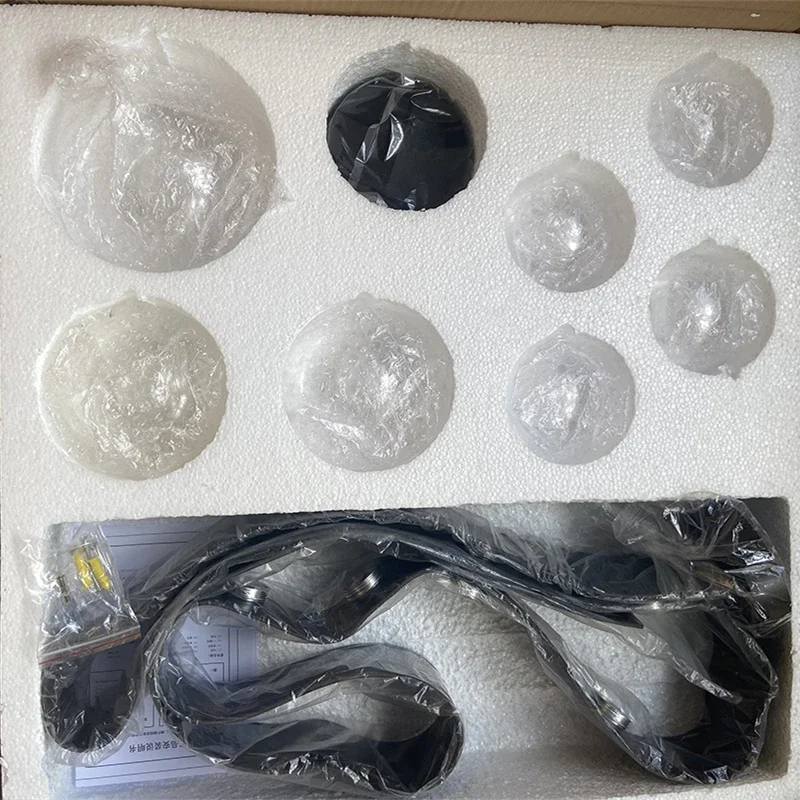 Moden Minimalist Restaurant Leather Light For Dining Room Island Art Bar Front Desk Chandelier Smoke Grey Glass Pendant Lamp