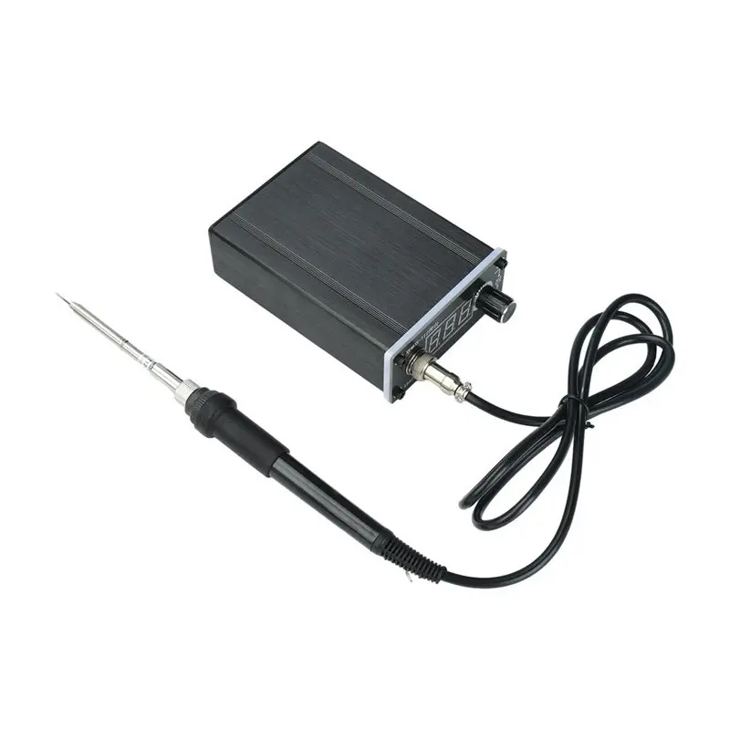 WORTHOWN-T12 Soldering Station Temperature Controller Solder Welding Tool For Mobile Phone Repair EU Plug