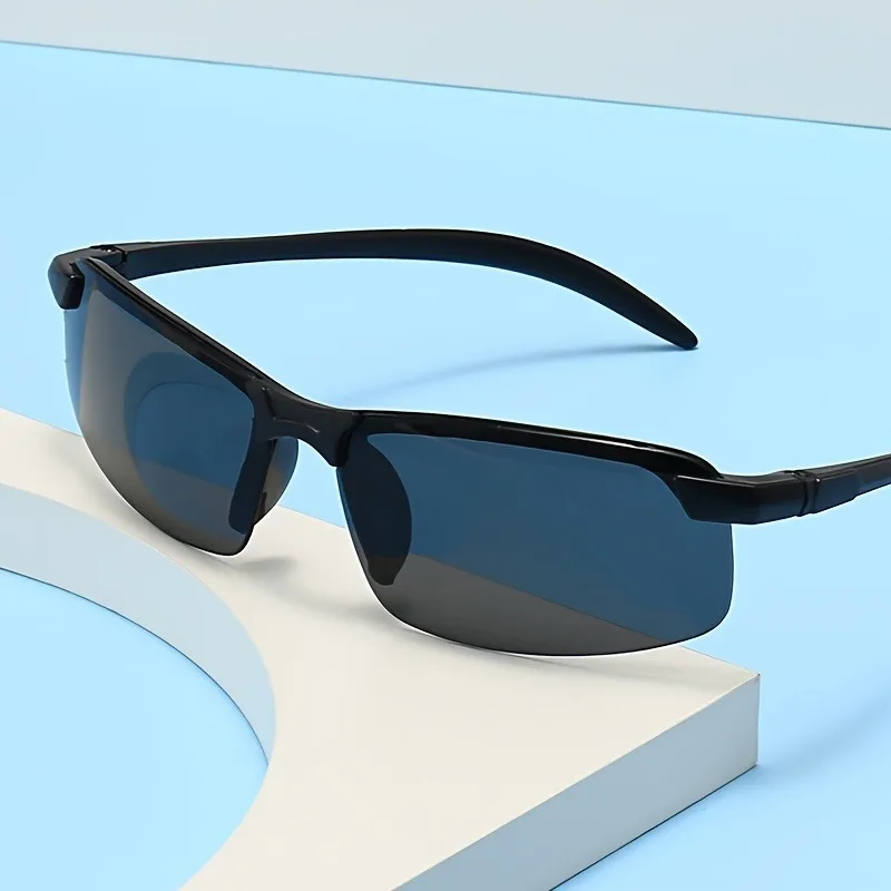 

Men's Fashionable and Minimalist Glasses High-definition Lenses Lightweight and Durable Frame Sports and Casual Black Design
