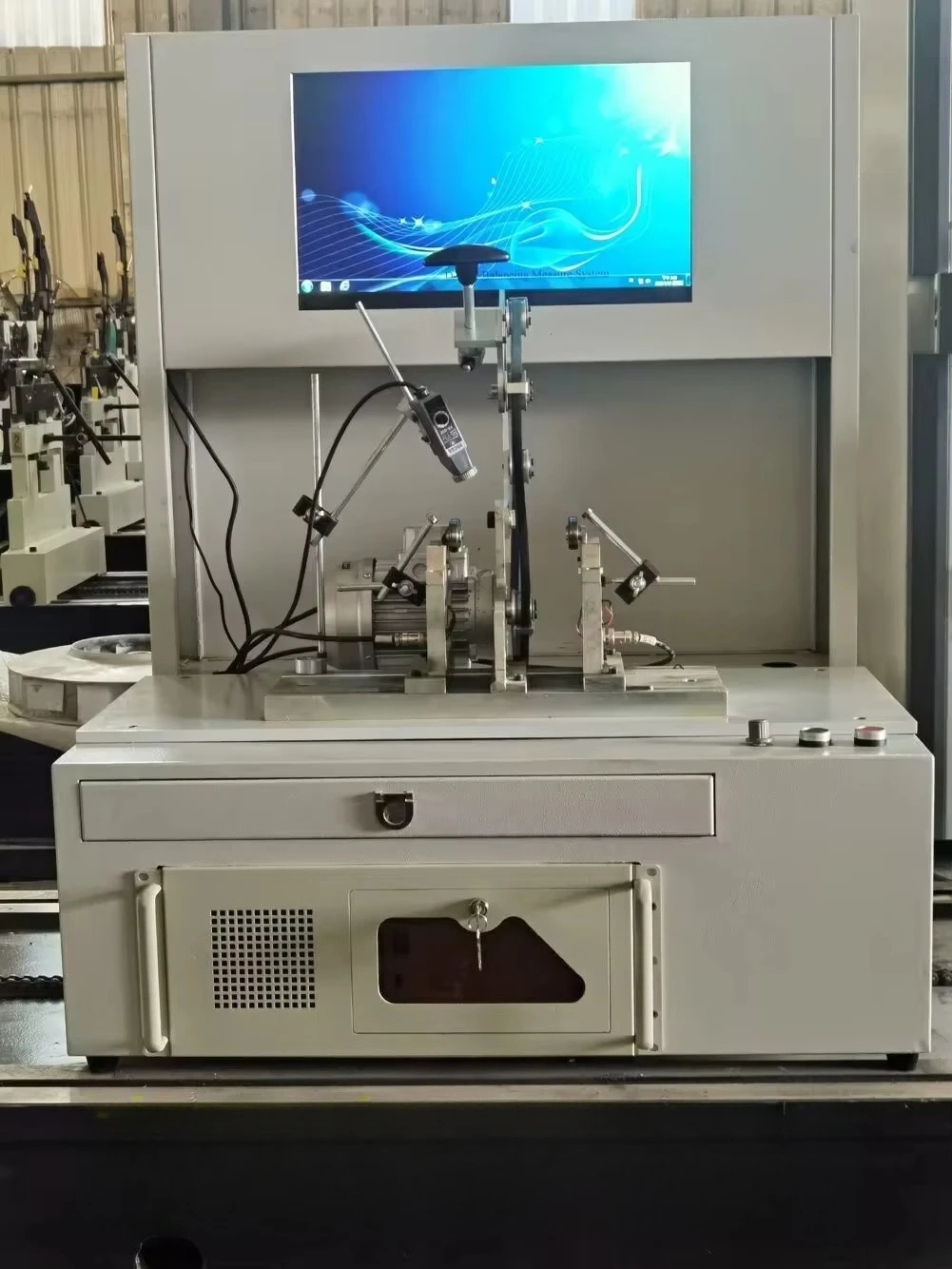High Speed Electronic Turbocharger Testing Equipment Balancing Rotor Machine