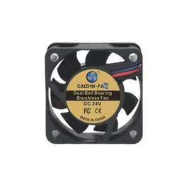 4015 Brushless Fan Ball Bearing DC 5V 12V 24V 4cm 40mm 40X40X15mm Radiator Cooler Industrial Cooling Fan Small Power Supply 2PIN