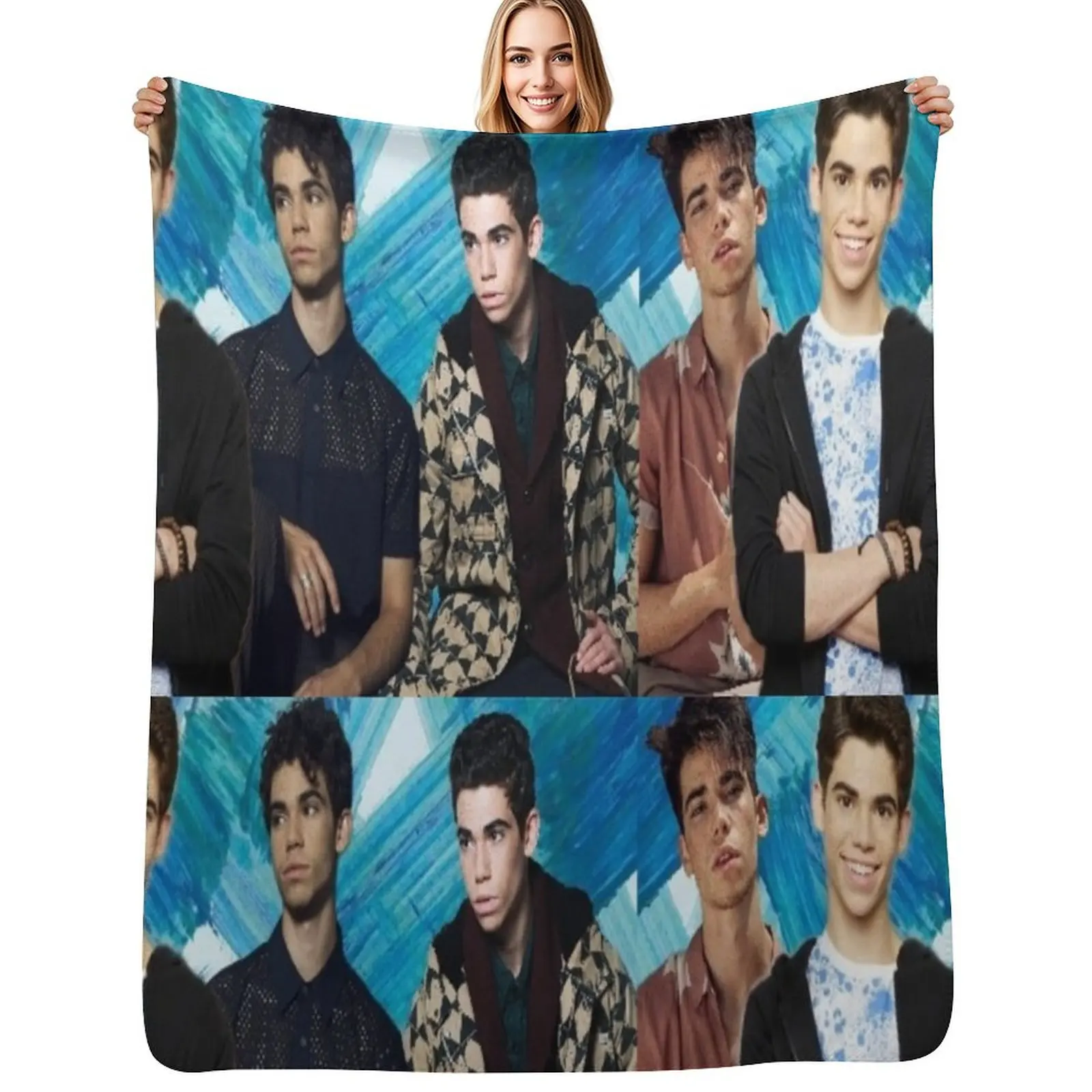 Cameron Boyce Throw Blanket All Weather Soft Throw Blanket for Sofa