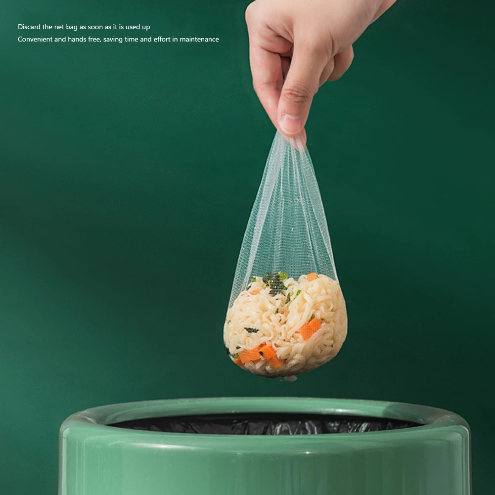

Drainer Basket Anti-clogging Kitchen Filter Shelf Vegetable Fruit Disposable Garbage Net Prevent Food Residues Falling