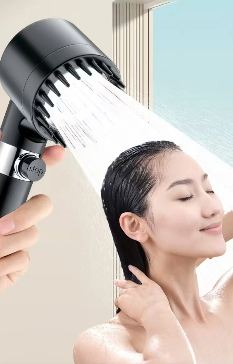 

Полая распылительная насадка суперпрессованной для домашней ванной комнаты, фильтрации воды, душа, пятиуровневый встроенный душ.